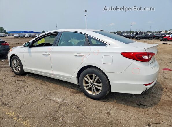5NPE24AF3GH417619 2016 HYUNDAI SONATA White Հետևի ձախ