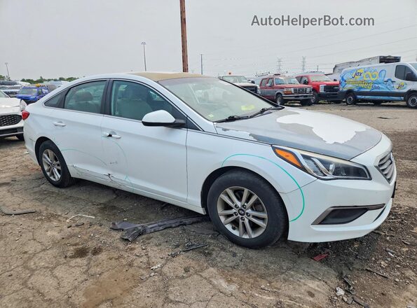 5NPE24AF3GH417619 2016 HYUNDAI SONATA White Առջևի աջ