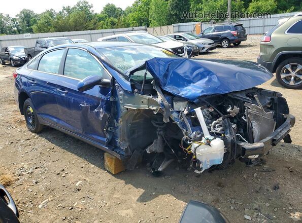5NPE24AF3HH438617 2017 HYUNDAI SONATA Blue Przód prawy