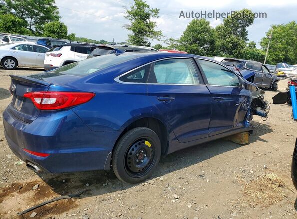 5NPE24AF3HH438617 2017 HYUNDAI SONATA Blue Tył prawy