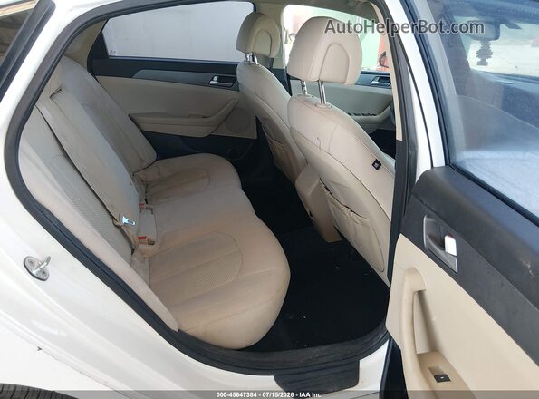 5NPE24AF3HH449245 2017 HYUNDAI SONATA White VIN კოდის სტიკერის ხედი