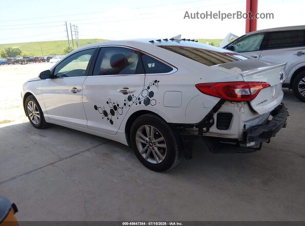 5NPE24AF3HH449245 2017 HYUNDAI SONATA White 