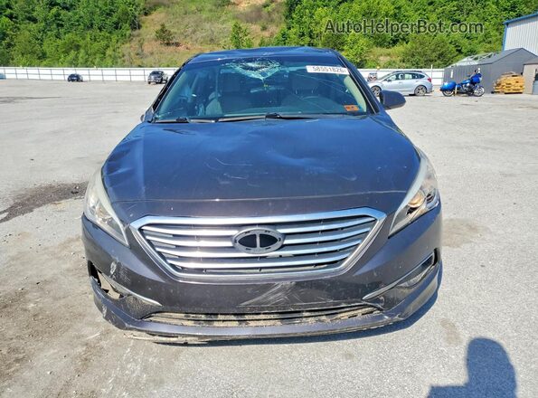 5NPE24AF3HH451402 2017 HYUNDAI SONATA Charcoal Vista frontal