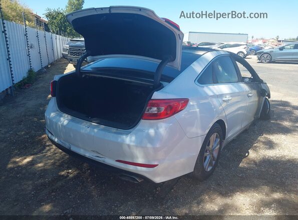 5NPE24AF3HH482567 2017 HYUNDAI SONATA White Tył prawy