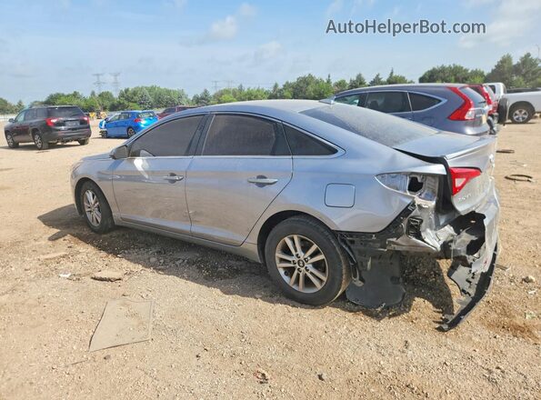 5NPE24AF3HH497019 2017 HYUNDAI SONATA Silver Rear left