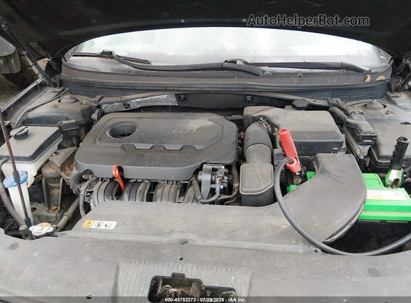 5NPE24AF3HH500792 2017 HYUNDAI SONATA Black უკანა ხედი
