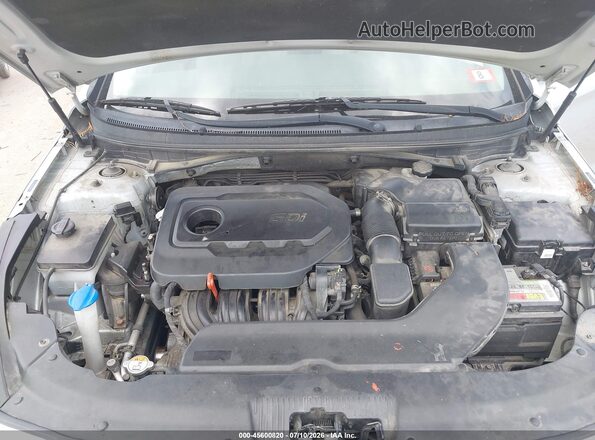5NPE24AF3HH519245 2017 HYUNDAI SONATA Silver Հետևի տեսք