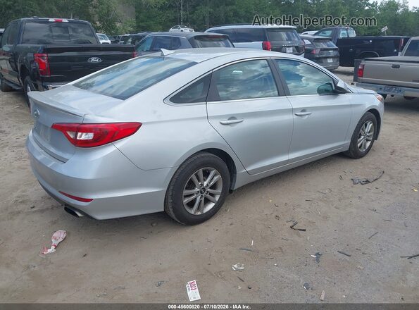 5NPE24AF3HH519245 2017 HYUNDAI SONATA Silver Հետևի աջ