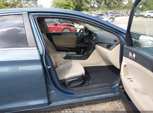 5NPE24AF3HH523862 2017 HYUNDAI SONATA Blue Սալոնի դիմացի տեսք