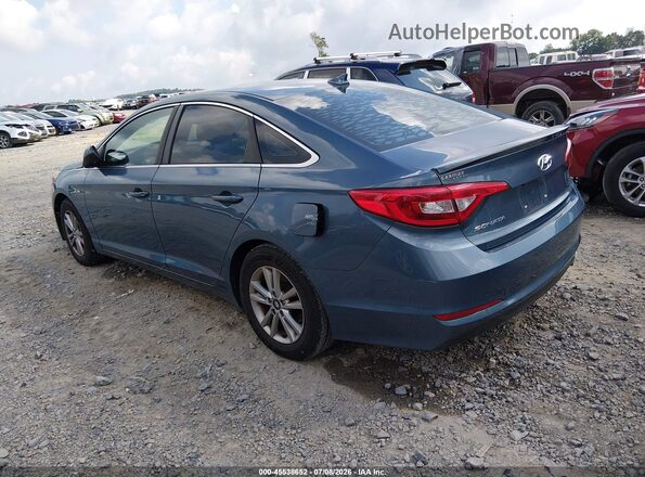 5NPE24AF3HH523862 2017 HYUNDAI SONATA Blue Հետևի ձախ