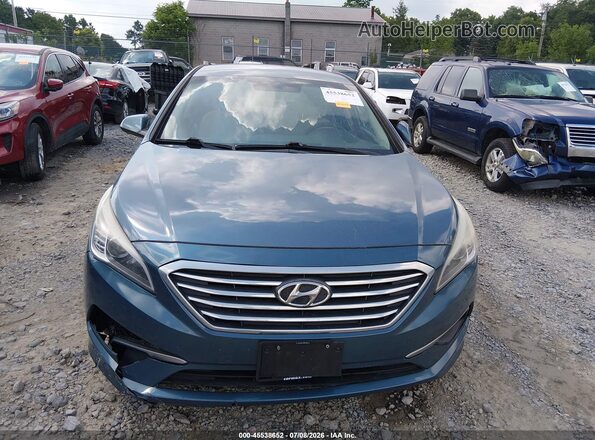 5NPE24AF3HH523862 2017 HYUNDAI SONATA Blue Սալոնի հետևի տեսք