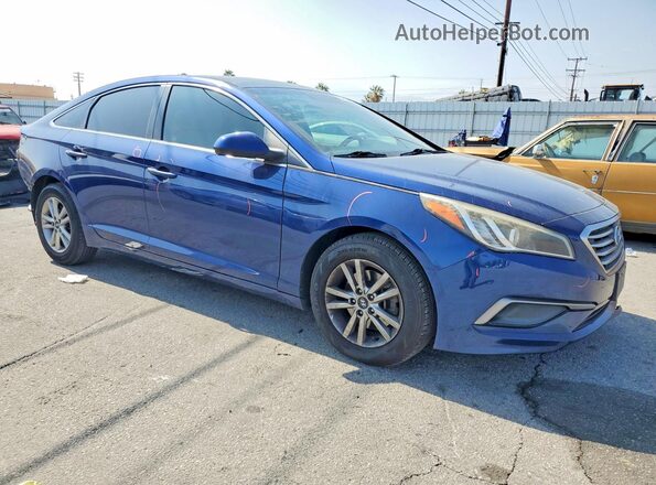 5NPE24AF3HH542525 2017 HYUNDAI SONATA Blue წინა მარჯვენა
