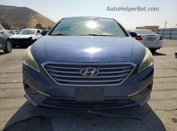 5NPE24AF3HH542525 2017 HYUNDAI SONATA Blue წინა ხედი