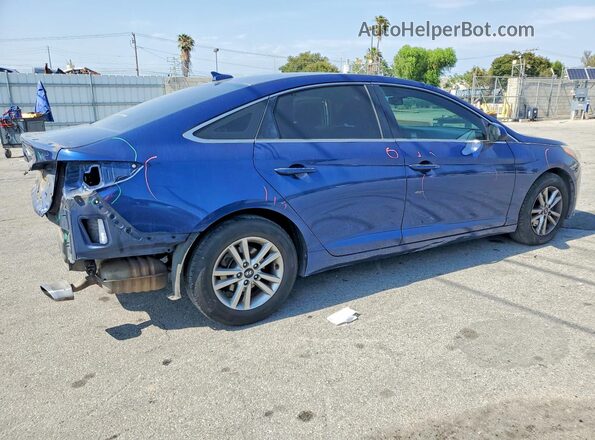 5NPE24AF3HH542525 2017 HYUNDAI SONATA Blue უკანა მარჯვენა