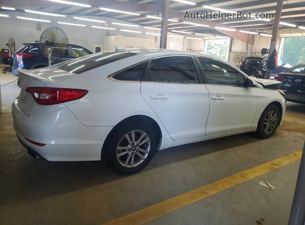 5NPE24AF3HH581180 2017 HYUNDAI SONATA White უკანა მარჯვენა