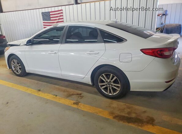 5NPE24AF3HH581180 2017 HYUNDAI SONATA White უკანა მარცხენა