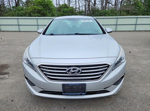 5NPE24AF3HH581941 2017 HYUNDAI SONATA Silver Front view