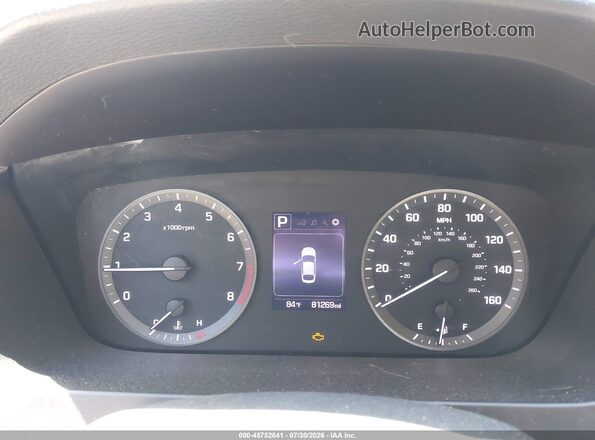 5NPE24AF3HH584094 2017 HYUNDAI SONATA Red Вид задніх сидінь