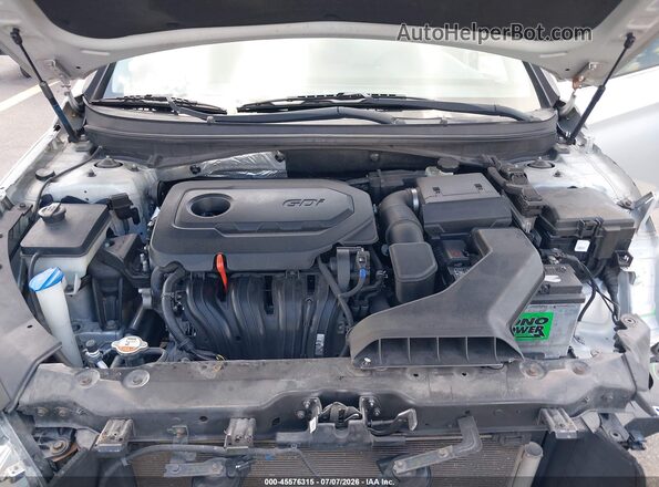 5NPE24AF3JH612899 2018 HYUNDAI SONATA Серебряный Вид сзади