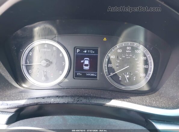 5NPE24AF3JH612899 2018 HYUNDAI SONATA Серебряный Вид задних сидений