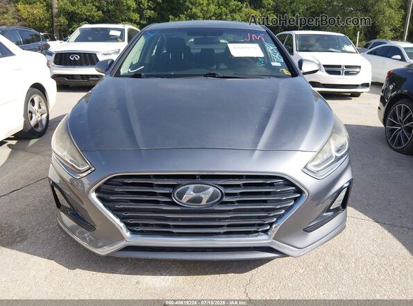 5NPE24AF3JH650391 2018 HYUNDAI SONATA Серый Вид щитка приборов