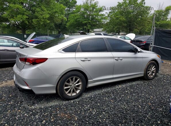 5NPE24AF3JH679163 2018 HYUNDAI SONATA Silver Rear right