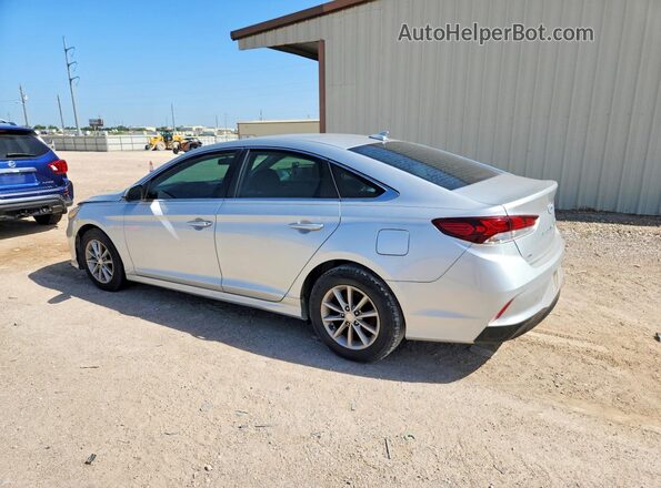 5NPE24AF3JH694746 2018 HYUNDAI SONATA Silver Задня ліва чверть