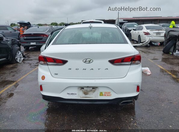 5NPE24AF3JH711741 2018 HYUNDAI SONATA Белый 