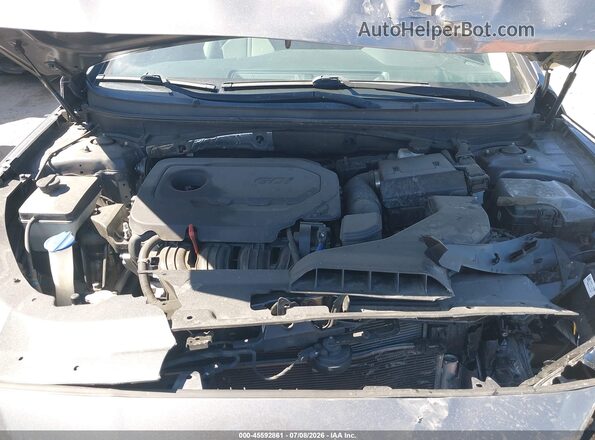 5NPE24AF3KH752095 2019 HYUNDAI SONATA Gray Vista trasera