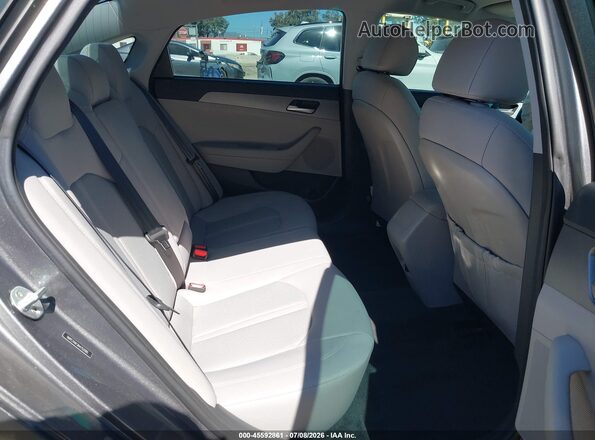 5NPE24AF3KH752095 2019 HYUNDAI SONATA Gray Vista de la etiqueta del VIN