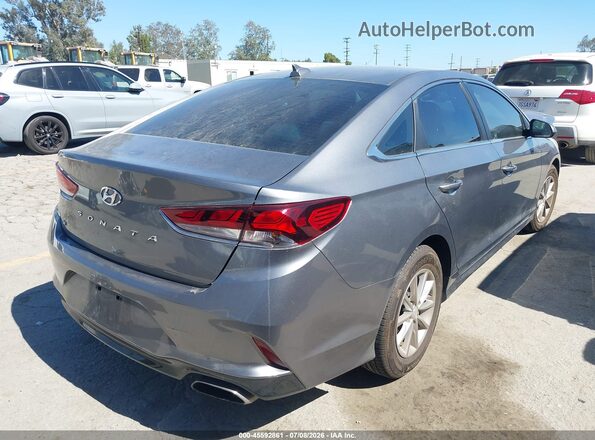 5NPE24AF3KH752095 2019 HYUNDAI SONATA Gray Trasero derecho