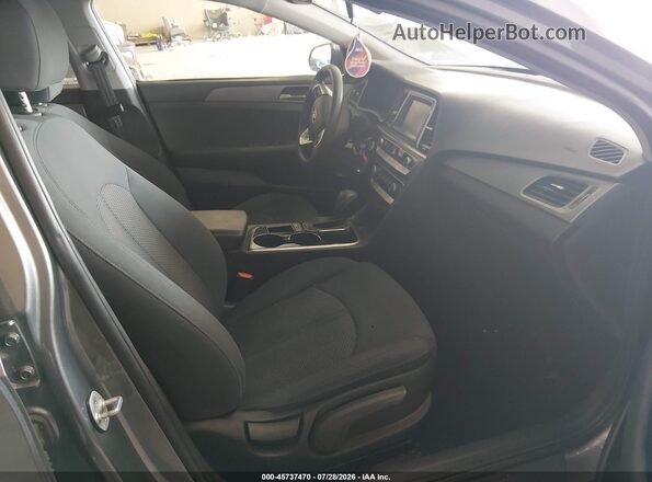 5NPE24AF3KH757622 2019 HYUNDAI SONATA Gray Vista interior delantera