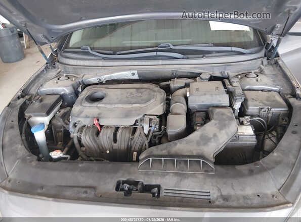 5NPE24AF3KH757622 2019 HYUNDAI SONATA Gray Vista trasera