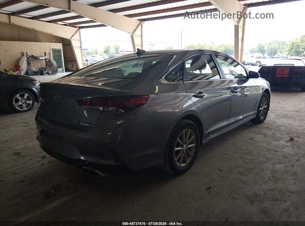 5NPE24AF3KH757622 2019 HYUNDAI SONATA Gray Trasero derecho