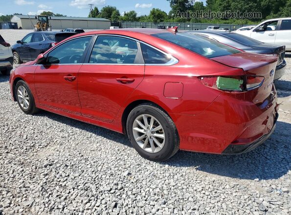 5NPE24AF3KH769186 2019 HYUNDAI SONATA Maroon უკანა მარცხენა