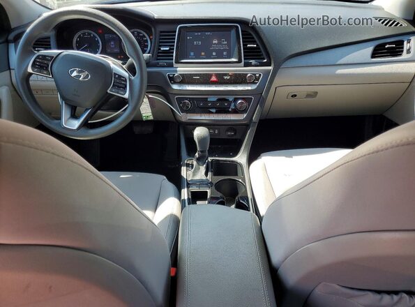 5NPE24AF3KH769186 2019 HYUNDAI SONATA Maroon წინა პანელის ხედი