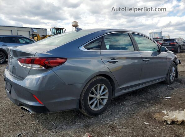 5NPE24AF3KH808603 2019 HYUNDAI SONATA Gray Հետևի աջ