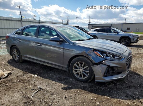 5NPE24AF3KH808603 2019 HYUNDAI SONATA Gray Առջևի աջ