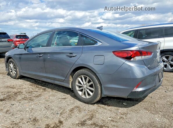 5NPE24AF3KH808603 2019 HYUNDAI SONATA Gray Հետևի ձախ