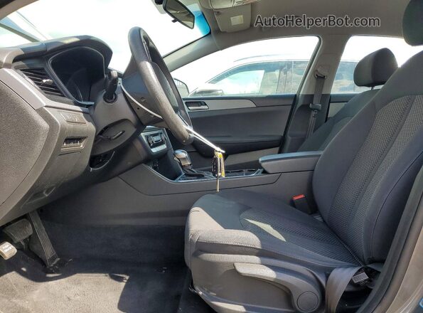 5NPE24AF3KH808603 2019 HYUNDAI SONATA Gray Սալոնի դիմացի տեսք