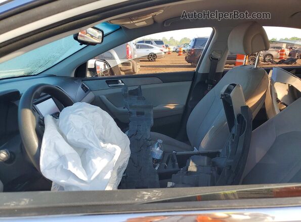 5NPE24AF4GH264782 2016 HYUNDAI SONATA White Widok wnętrza z przodu