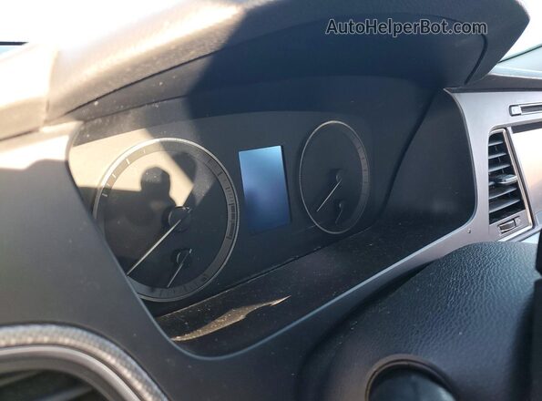 5NPE24AF4GH264782 2016 HYUNDAI SONATA White Widok zestawu wskaźników