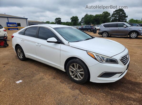 5NPE24AF4GH285017 2016 HYUNDAI SONATA White წინა მარჯვენა