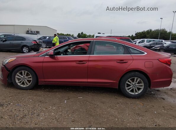 5NPE24AF4GH285342 2016 HYUNDAI SONATA Red Панорамний вид салону 360°