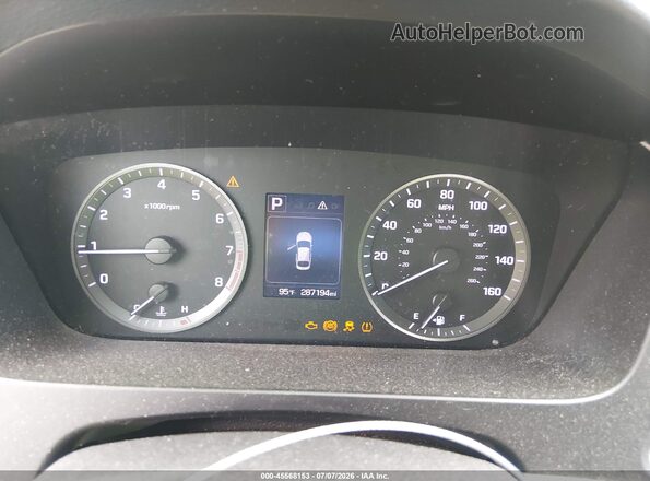 5NPE24AF4GH286409 2016 HYUNDAI SONATA Red Widok tylnych siedzeń
