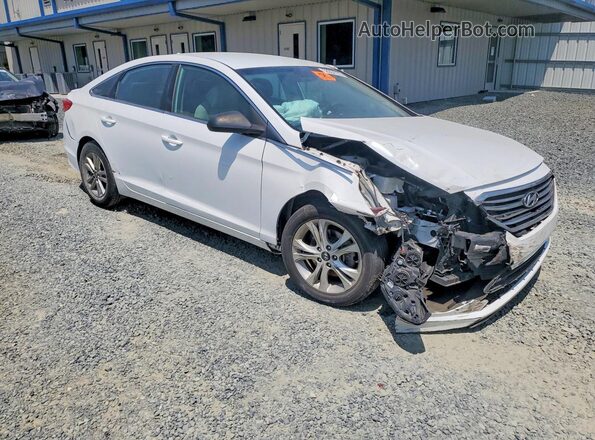 5NPE24AF4GH333793 2016 HYUNDAI SONATA White წინა მარჯვენა