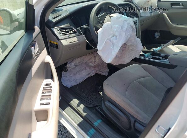 5NPE24AF4GH333793 2016 HYUNDAI SONATA White წინა პანელის ხედი