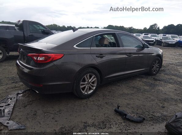 5NPE24AF4GH344535 2016 HYUNDAI SONATA Brown Tył prawy