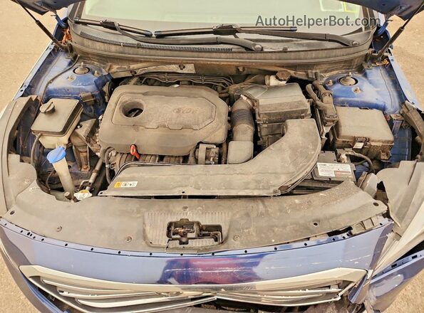 5NPE24AF4GH346723 2016 HYUNDAI SONATA Blue Vista interior trasera