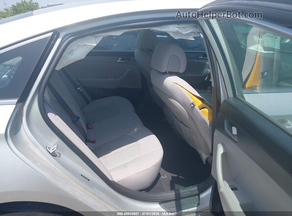 5NPE24AF4GH358287 2016 HYUNDAI SONATA Silver Widok naklejki z numerem VIN